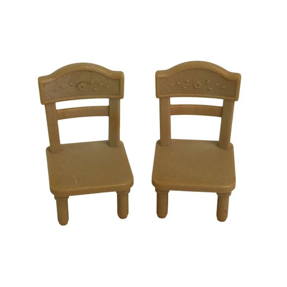 Calico Critters Furniture Kitchen Sink OvenTable Chairs Bookcase Bed Ladder - Picture 8 of 11